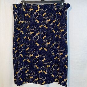 Estrada mid Length skirt 100% Polyester